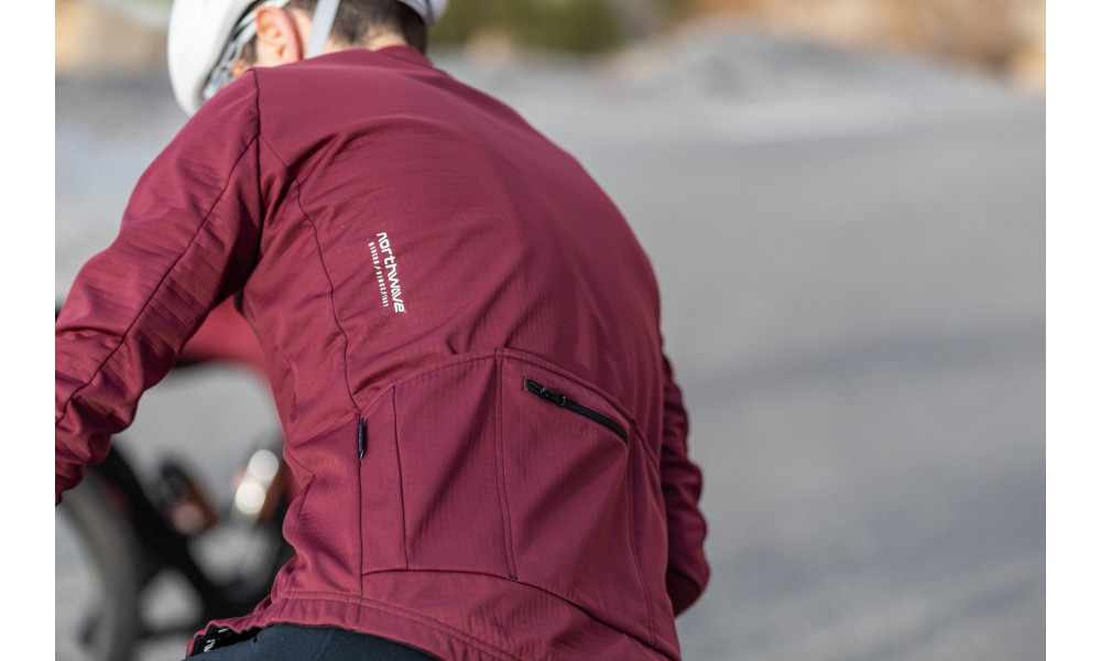 Pyöräilytakki Northwave Blade Light red cabernet - 7