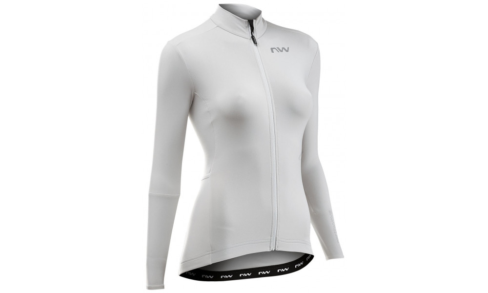 Pyöräilypaita Northwave Fahrenheit WMN L/S light grey - 1