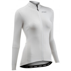 Pyöräilypaita Northwave Fahrenheit WMN L/S light grey