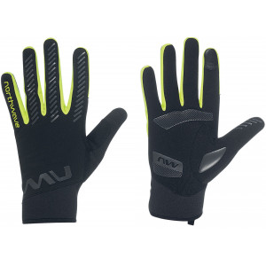 Käsineet Northwave Active Gel black-yellow fluo