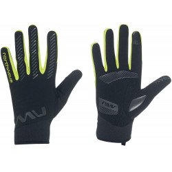 Käsineet Northwave Active Gel black-yellow fluo