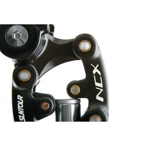 Satulatolppa SR Suntour NCX Coil jousitettu black Satulatolppa SR Suntour NCX Coil jousitettu black