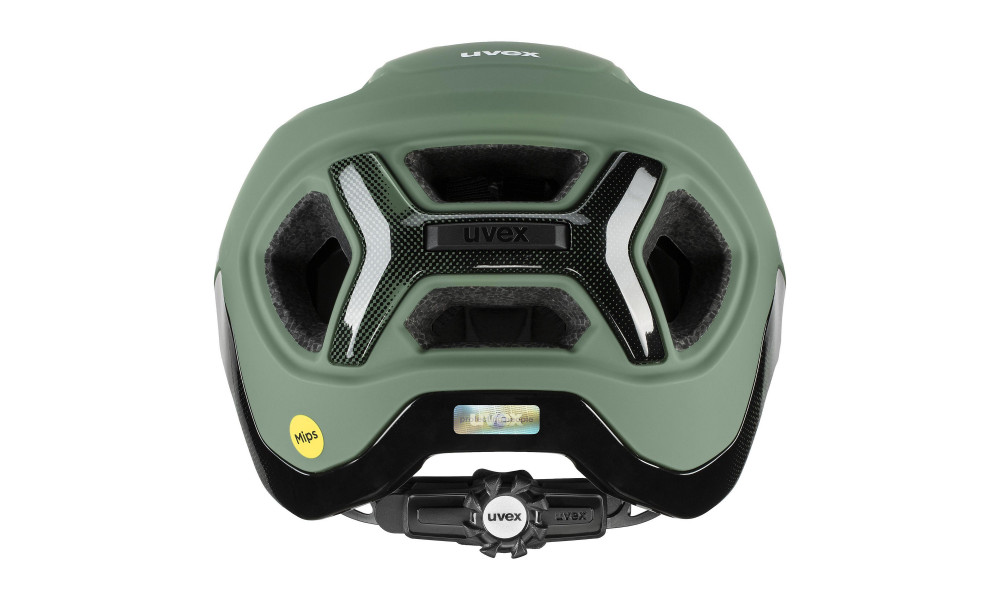 Kypärä Uvex react MIPS moss green-black matt - 2