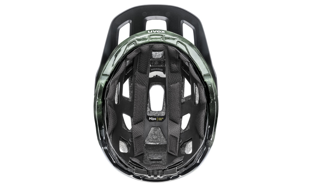 Kypärä Uvex react MIPS moss green-black matt - 4