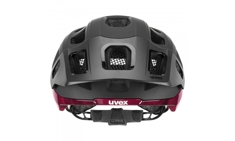 Kypärä Uvex react MIPS black-ruby red matt - 3