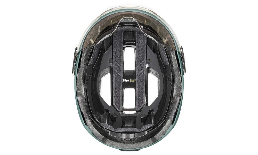 Kypärä Uvex stride visor MIPS sage green matt - 4