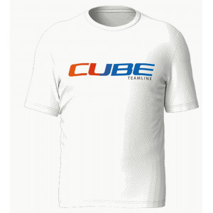 T-paita Cube Organic Teamline white