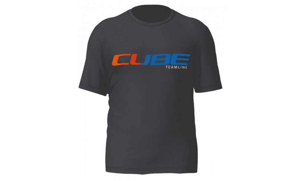T-paita Cube Organic Teamline black 
