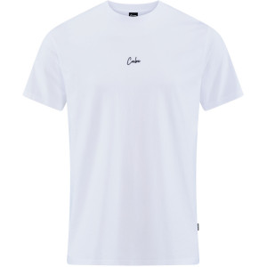 T-paita Cube Organic Script GTY Fit white