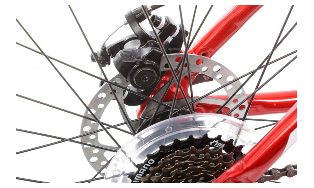 Polkupyörä Romet Rambler R6.2 26" 2022 red-white - 17