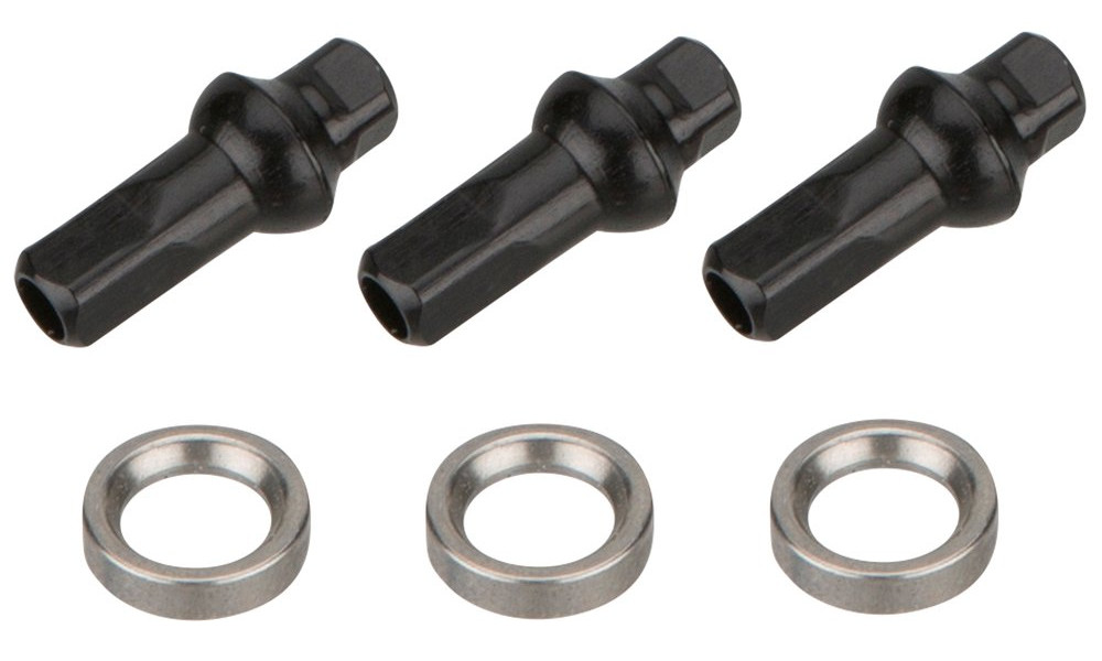 Pinnat NEWMEN MTB SP Race Inox 304mm with nipples (3 kpl.) - 2