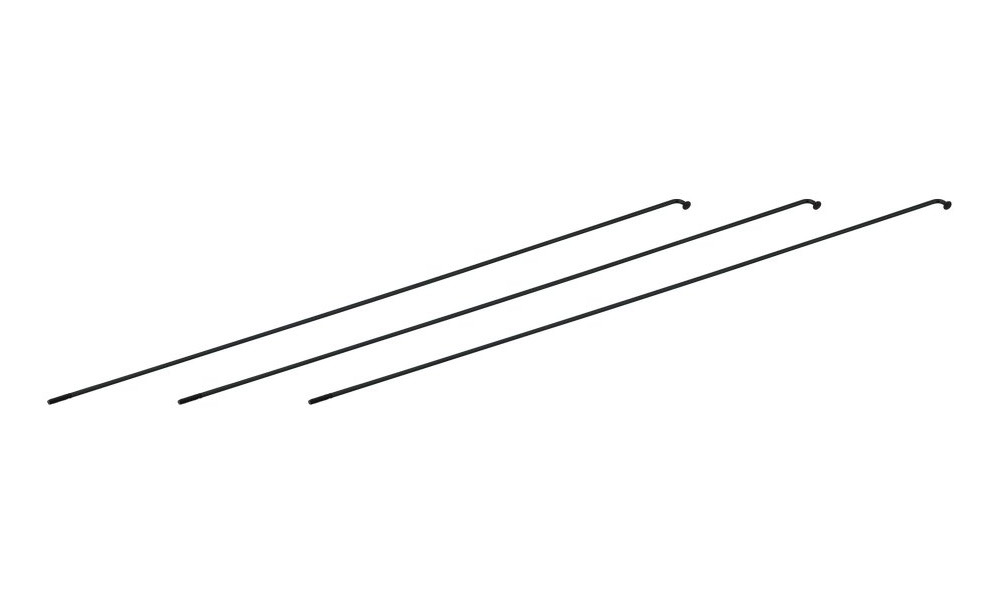 Pinnat NEWMEN Race black steel J-bend 264mm with nipples (3 kpl.) - 1