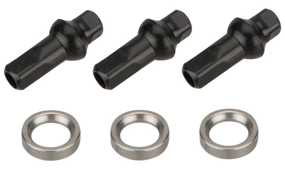 Pinnat NEWMEN Race black steel SP 276mm with nipples (3 kpl.) - 2