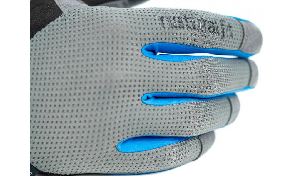 Gloves Cube Long X NF grey'n'blue - 4