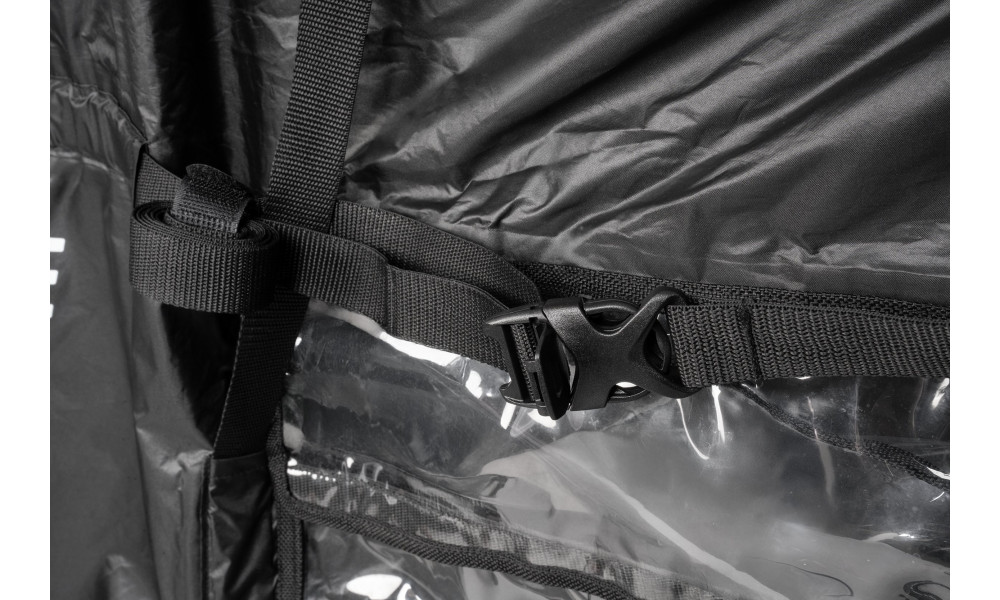 Bicycle cover Cube Transport 2 bikes black - 3