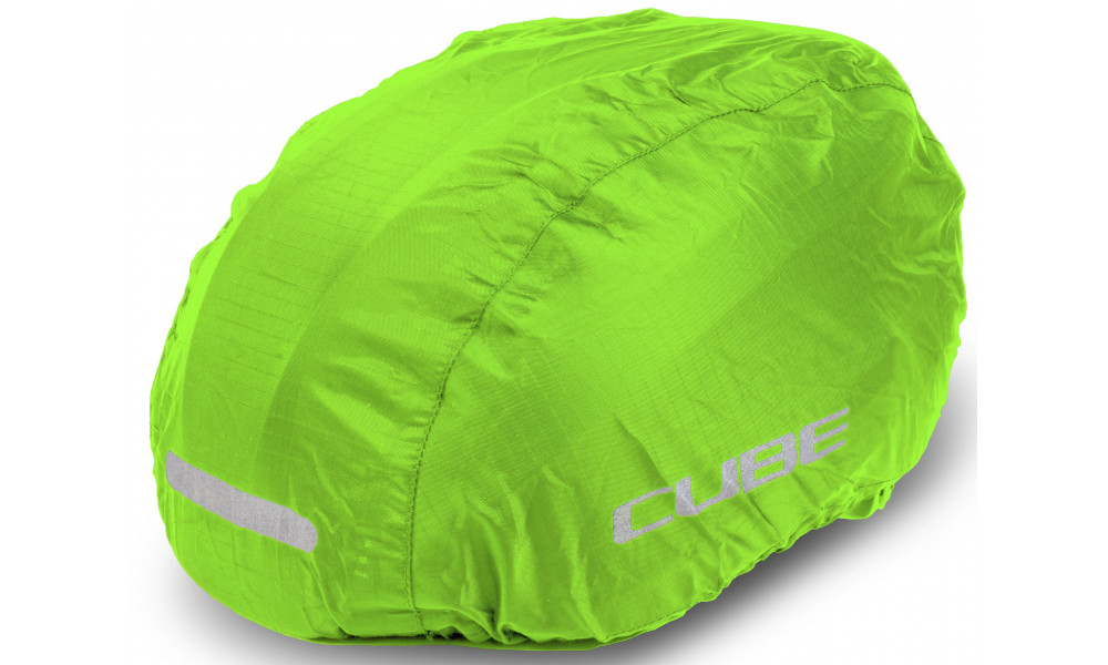 Kypärän sadesuoja Cube green - 1
