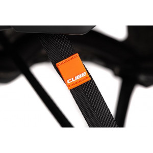 Helmet Cube Badger X Actionteam grey'n'orange