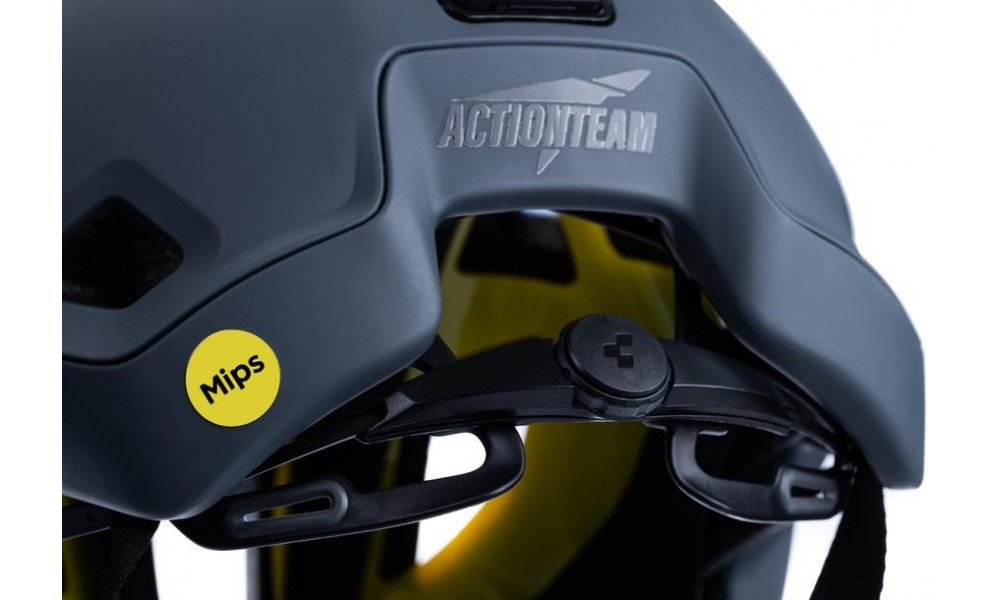 Helmet Cube Strover X Actionteam blue'n'grey - 3