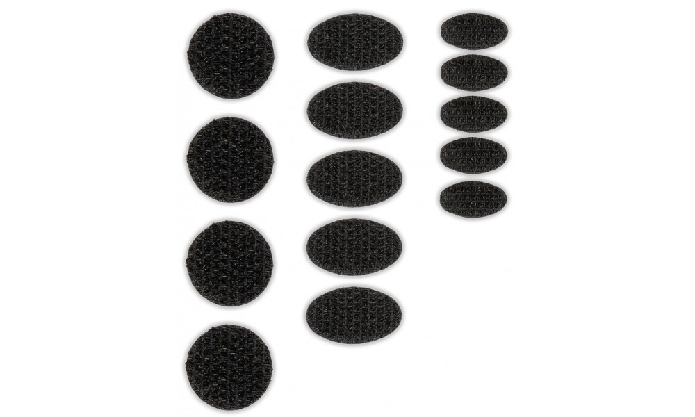 Fixing elements Cube Velcro for helmet padding 