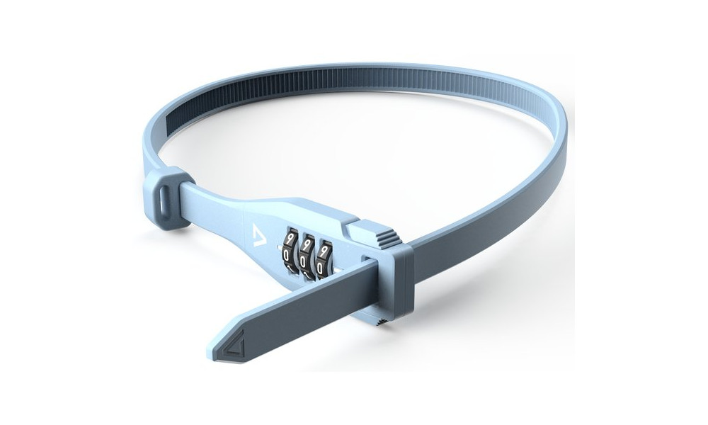 Lukko ACID cable combination Ratch 3.5x600mm pigeonblue 