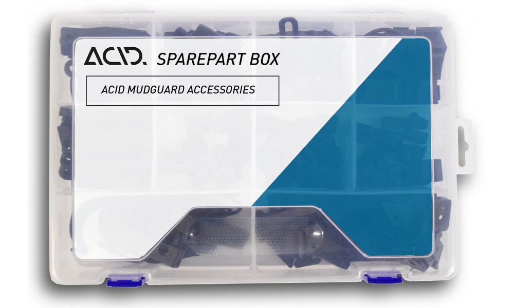 Lokasuojan kiinnikesarja ACID Spare Part Box for 2.0 - 1