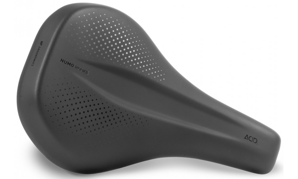Satula ACID Numo Rookie 198x125mm with seat post 25.4x230mm - 1