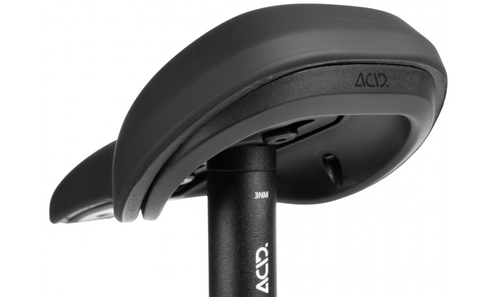 Satula ACID Numo Rookie 198x125mm with seat post 25.4x230mm - 4
