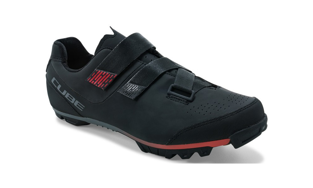Cycling shoes Cube MTB Peak black'n'red 