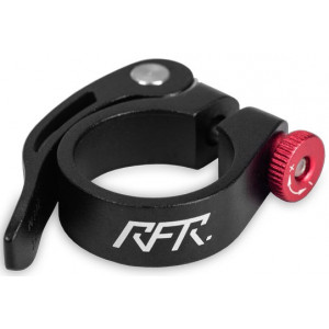 Satulatolpan kiristin RFR with Quick Release Alu 31.8mm black'n'red