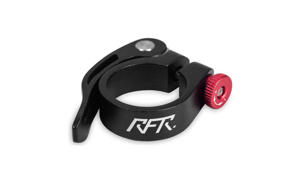Satulatolpan kiristin RFR with Quick Release Alu 34.9mm black'n'red 