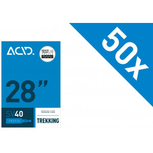 Sisäkumi 28" ACID Trekking SV 40mm 28-622/38-630 Workshop (50 pcs.)