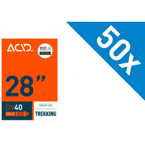 Sisäkumi 28" ACID Trekking DV 40mm 28-622/38-630 Workshop (50 pcs.)