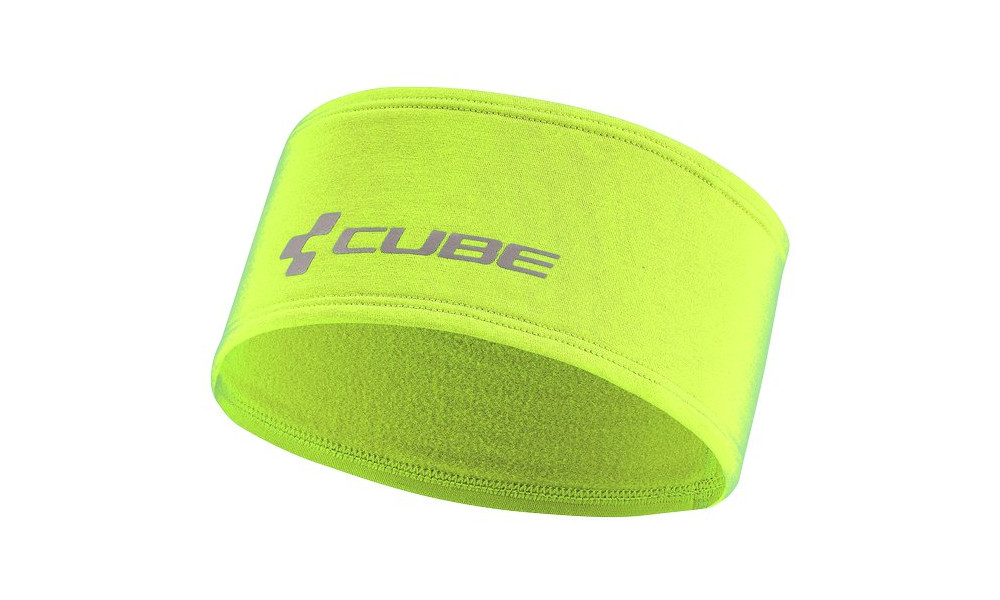Headband Cube Race Be Warm Functional neon yellow - 1