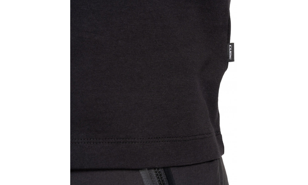 T-Shirt Cube Organic Grid grey - 5