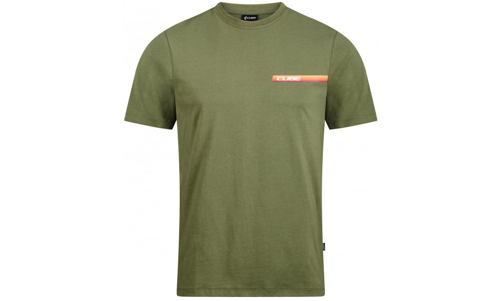 T-Shirt Cube Organic Retro grey - 1