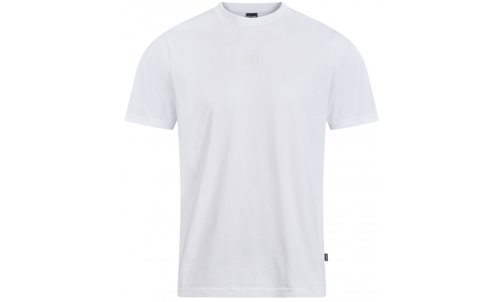 T-Shirt Cube Organic Embossed GTY Fit white - 1