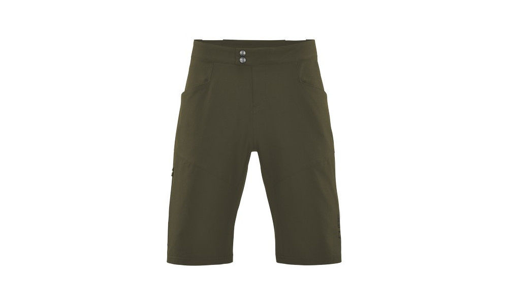 Cycling shorts Cube ATX Baggy CMPT with liner dark olive - 1