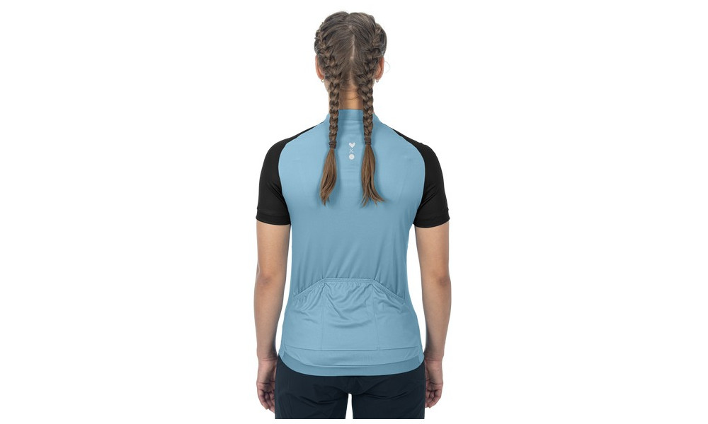 Cycling jersey Cube ATX WS Half Zip CMPT S/S blue - 4