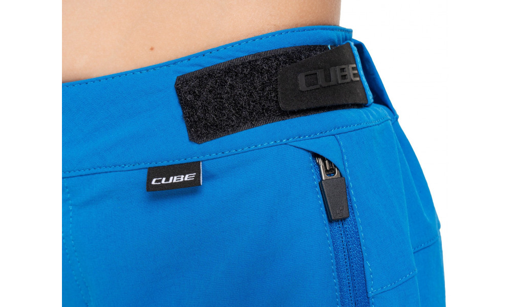 Cycling shorts Cube MTB Baggy Rookie X Actionteam blue - 6