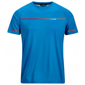 Cycling jersey Cube Round Neck Tech Teamline S/S topas blue