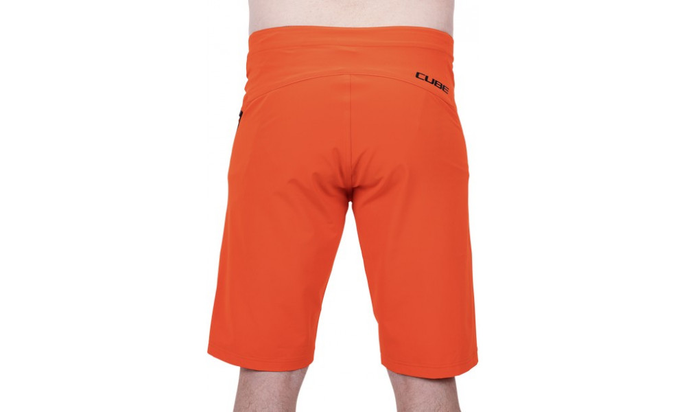 Cycling shorts Cube Vertex Lightweight Baggy orange - 4
