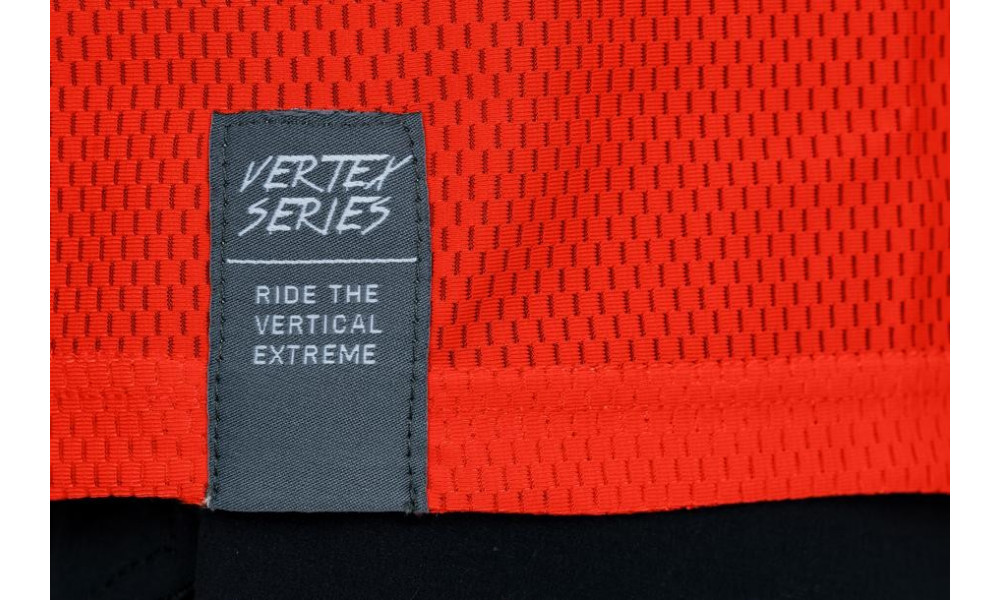Cycling jersey Cube Vertex Round Neck S/S orange - 3