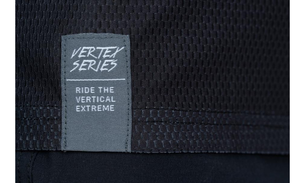 Cycling jersey Cube Vertex Round Neck L/S black - 3