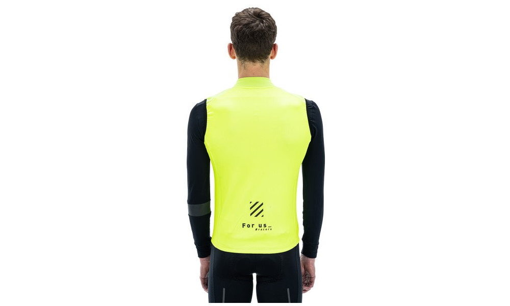 Cycling gilet Cube Blackline Softshell Safety neon yellow - 4