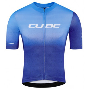 Cycling jersey Cube Blackline Race S/S blue