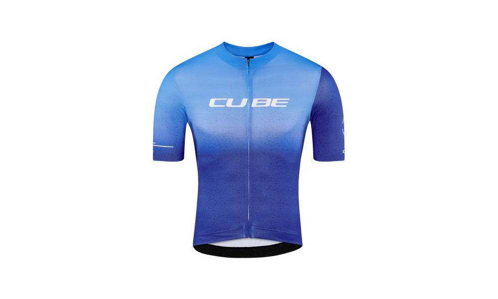 Cycling jersey Cube Blackline Race S/S blue - 1