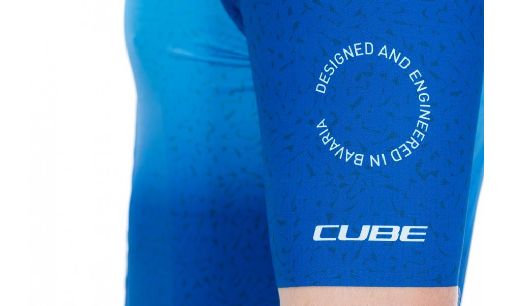 Cycling jersey Cube Blackline Race S/S blue - 2