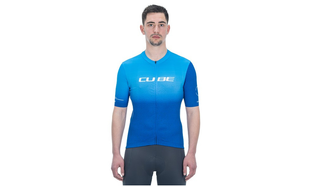 Cycling jersey Cube Blackline Race S/S blue - 5