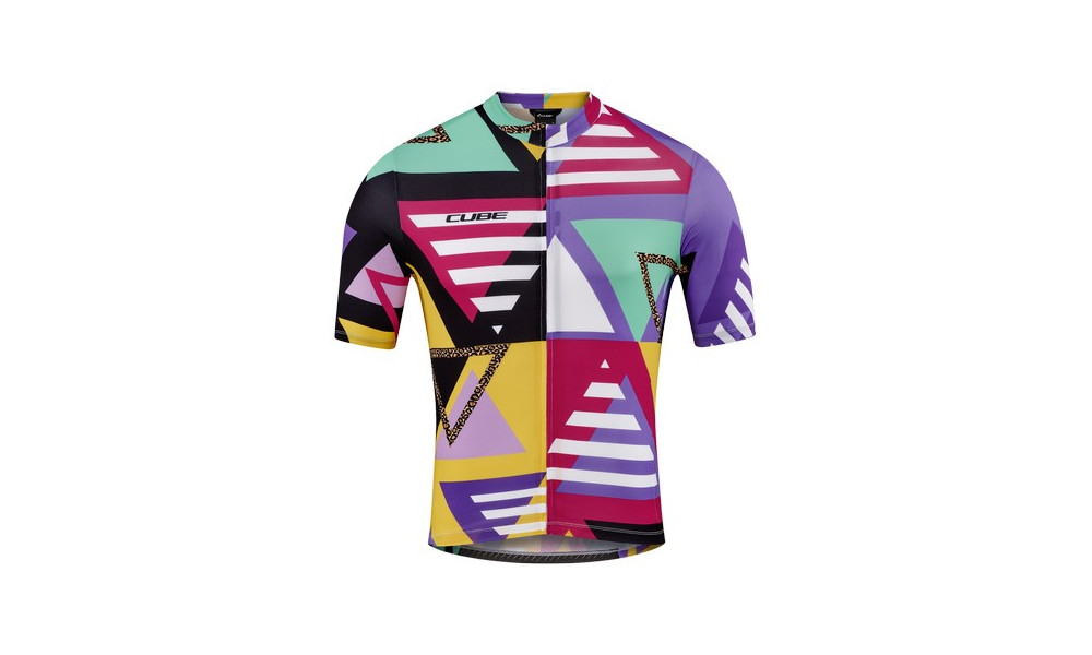 Cycling jersey Cube Blackline CMPT S/S pattern - 1