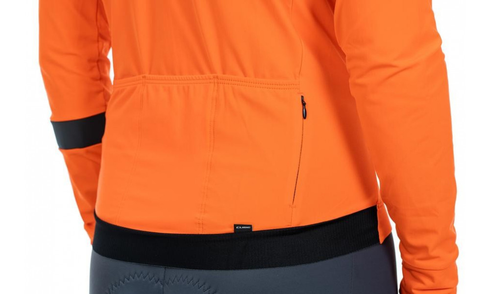 Cycling jersey Cube Blackline L/S orange - 2